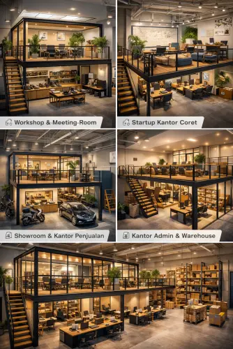 Mezzanine Ruang Kantor di Kabupaten Bogor