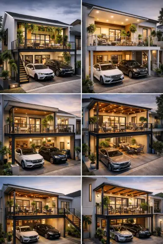 Mezannine Teras Rumah Keren di Kabupaten Bogor